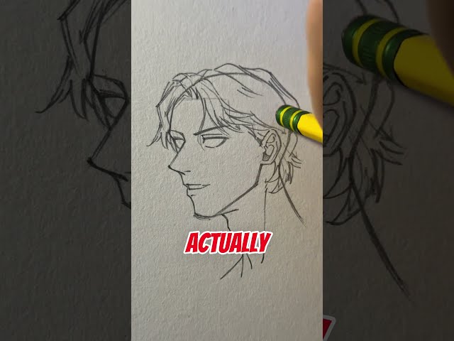 Stop drawing FLAT hair! Use this instead || Jmarron