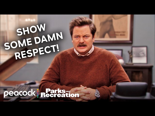 Every Time Ron Was Speaking Facts | Parks and Recreation