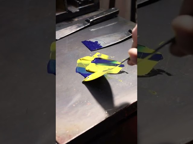 Colour Mixing ASMR | Pantone 362 | Relaxing Ink Blending and Letterpress Printing at Robert Smail’s