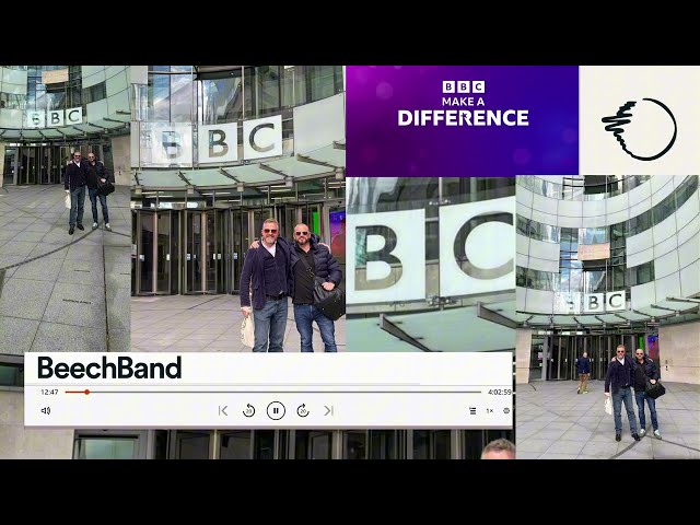 Carl & Mark's BBC Make a Difference interview with Gaby Roslin.
