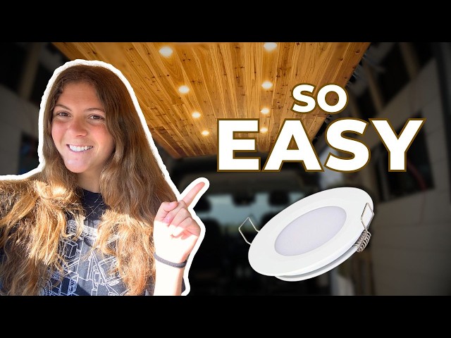 How to Install Puck Lights (Step-by-Step Wiring) | DIY Ram ProMaster Van Build