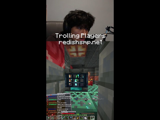 SURVIVAL RESET / Playing  with viewers REDISHSMP.NET (Portrait)