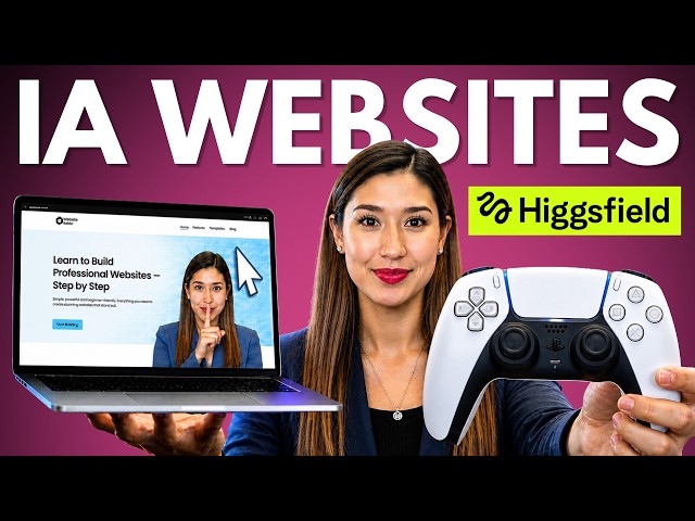 Easiest Way to Build Professional Websites Using New Higgsfield AI! (Step by Step in 2026)