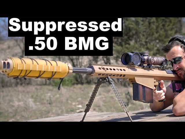 How Silent Is A Suppressed Barrett M107 50 BMG? - RRD Episode 9