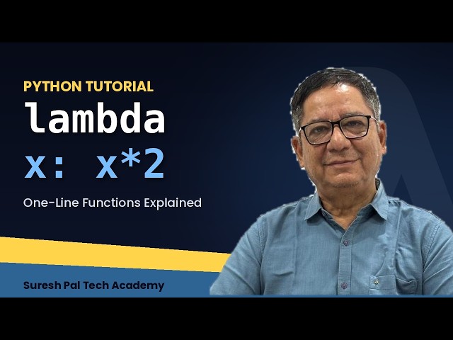 Master Python Lambda Functions in 10 Minutes: Anonymous Functions Explained 🔥