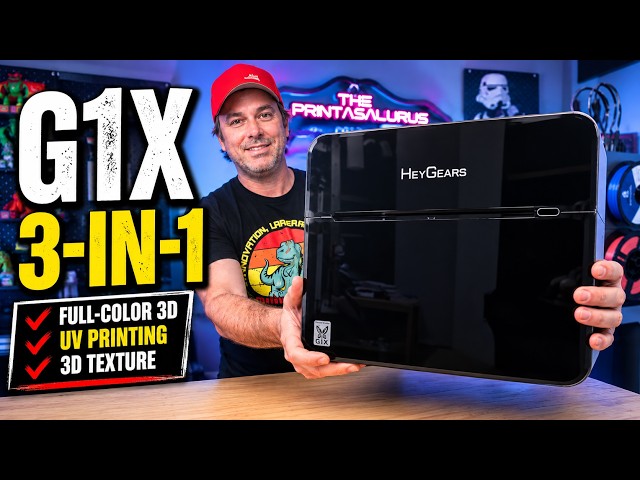 HeyGears G1X 3-in-1 Full Color, It Prints on EVERYTHING!