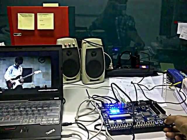 TUTORIAL VLSI EL-4040 AUDIO CODEC NIOS II DE2