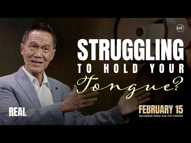Real Faith Tames The Tongue | Peter Tan-Chi | February 15, 2026