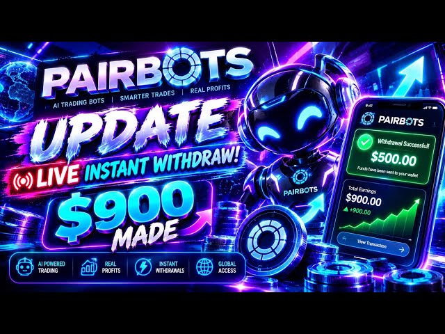 PAIRBOTS Update |  Ive made 900$ out of this!