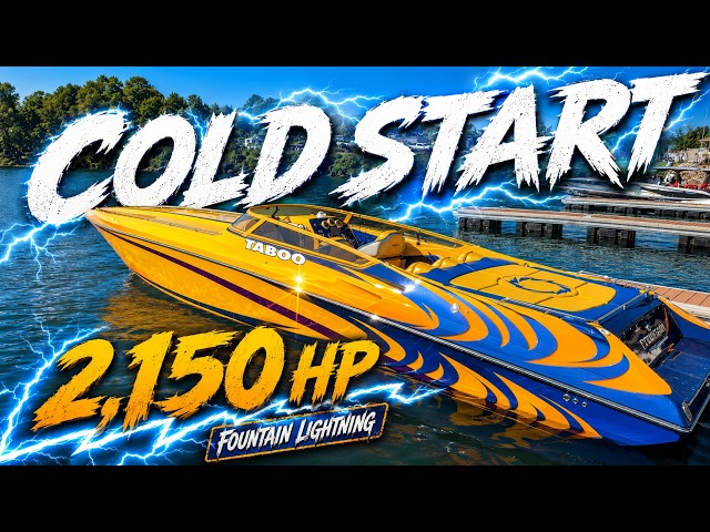 COLD START! 2,150 HP Fountain Lightning Roars Awake