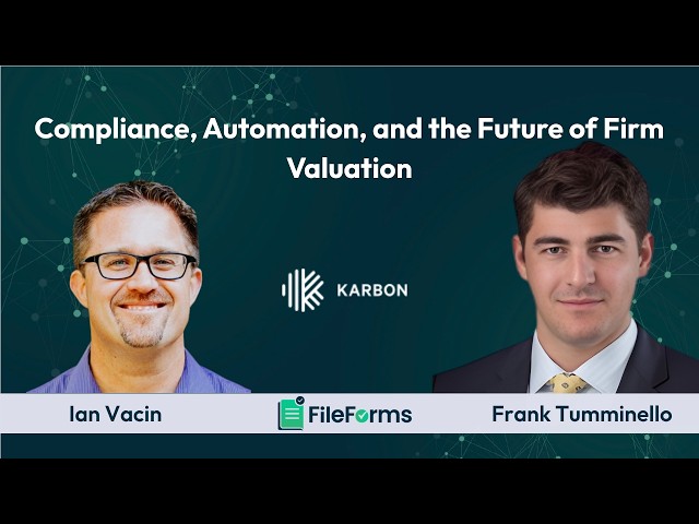 Compliance, Automation, and the Future of Firm Valuation with Ian Vacin