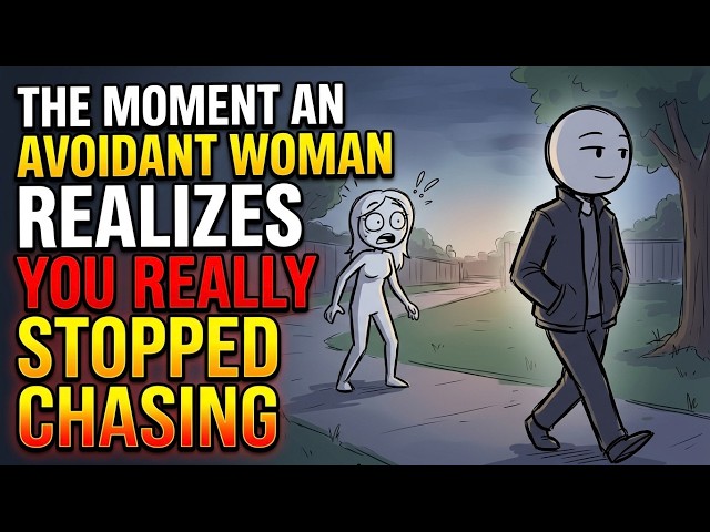 The Moment an Avoidant Woman Realizes You Really Stopped Chasing