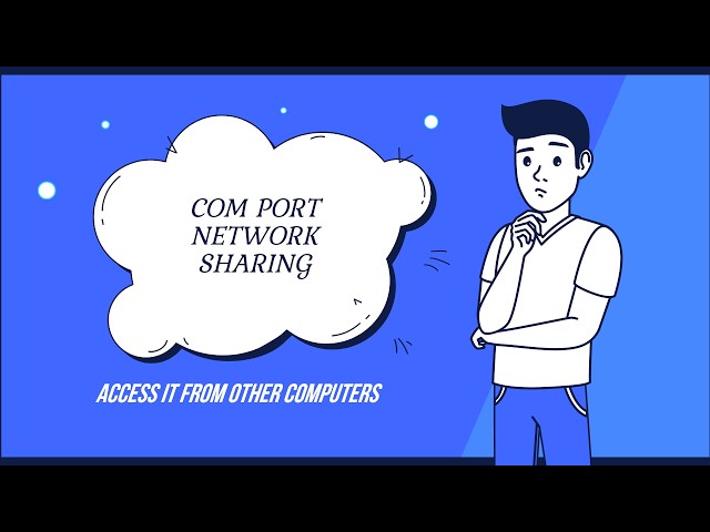 COM port network sharing and access it from other computers