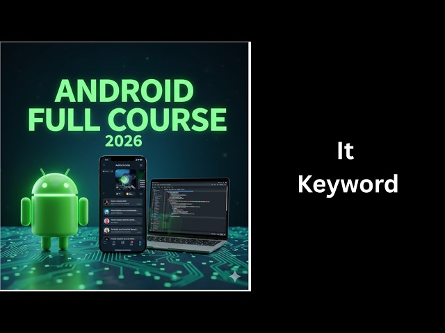 (396) The it Keyword in Kotlin Explained | Lambda Expressions Made Easy | Complete Android Course