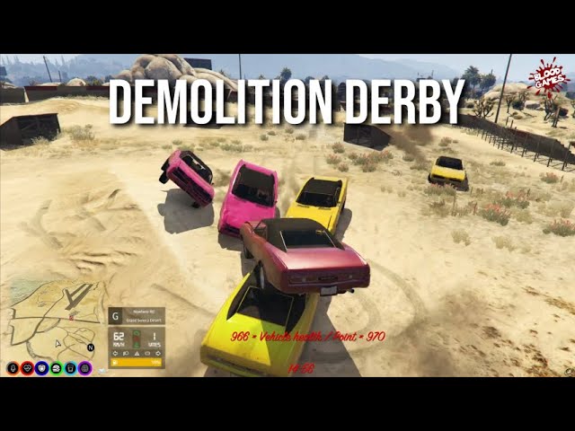 Demolition Derby, fivem script + ymap
