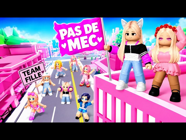 On Crée un Quartier RÉSERVÉ AUX FILLES sur BROOKHAVEN RP ROBLOX…