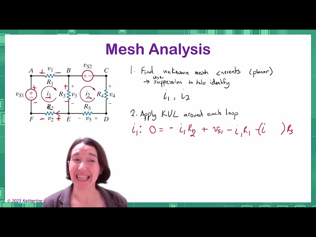 Mini-Lecture - Mesh Analysis