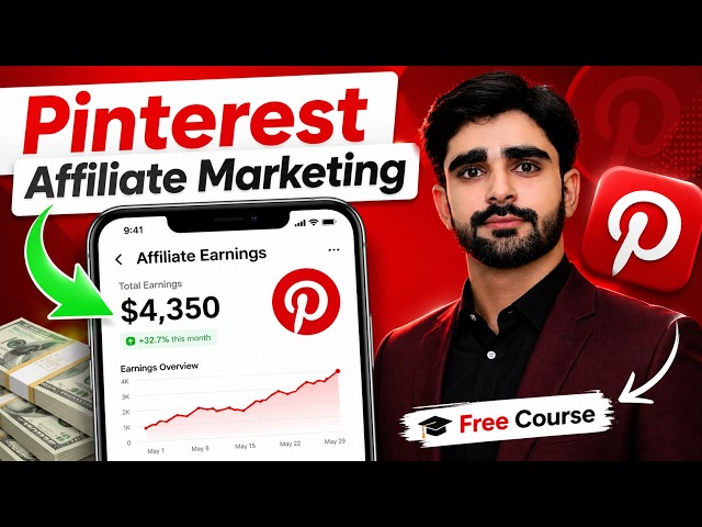 Pinterest Affiliate Marketing Full Course 2026 | Earn From Pinterest