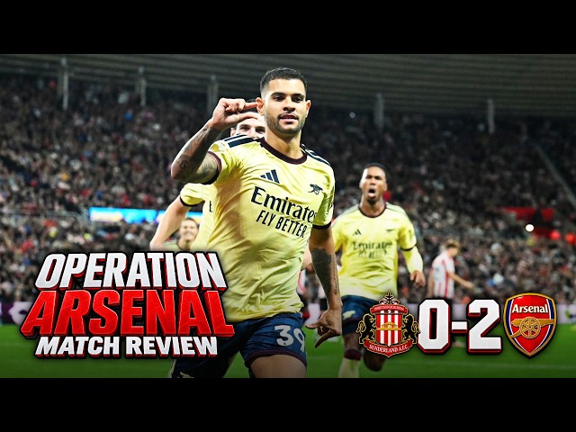 BRUNO HAS ARRIVED! | Sunderland 0-2 Arsenal | Match Review
