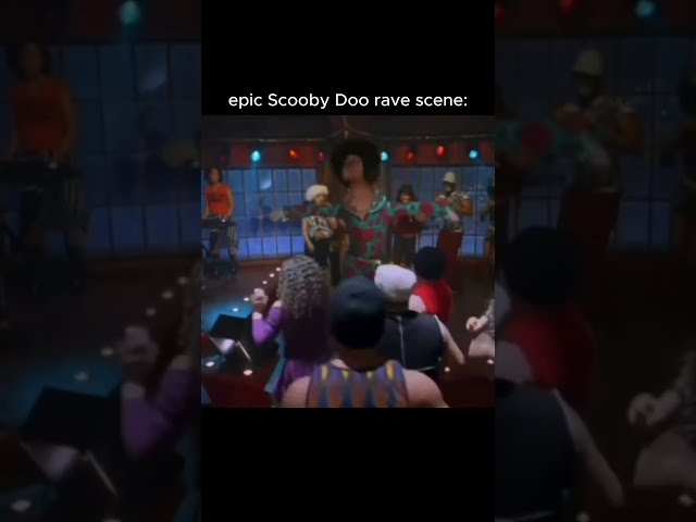 EPIC Scooby Doo RAVE scene​😂​​​​​#hardtechno #techno #technoremix #ravememes