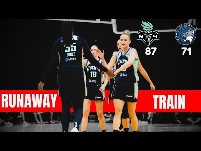 Liberty ELIMINATE No. 1 Lynx in STUNNING Playoff Upset