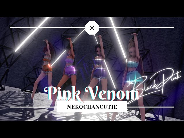 {60fps} [MMD] BlackPink - PINK VENOM [please read description]