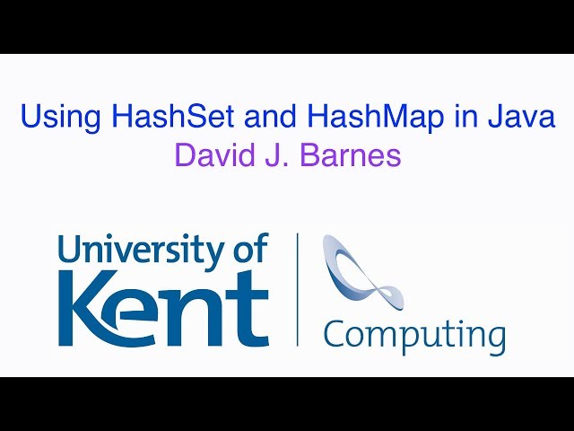 Using HashSet and HashMap in Java