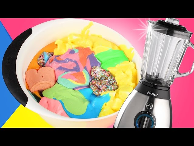 Giant Slime Smoothie! - MIXING MY SLIME COLLECTION!!! - BLENDING ALL OF MY SLIME!!! + ASMR!!!