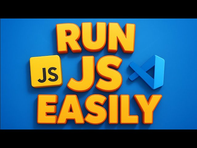 How to Run Javascript (JS) in VS Code Without Node JS or Browser (2025)