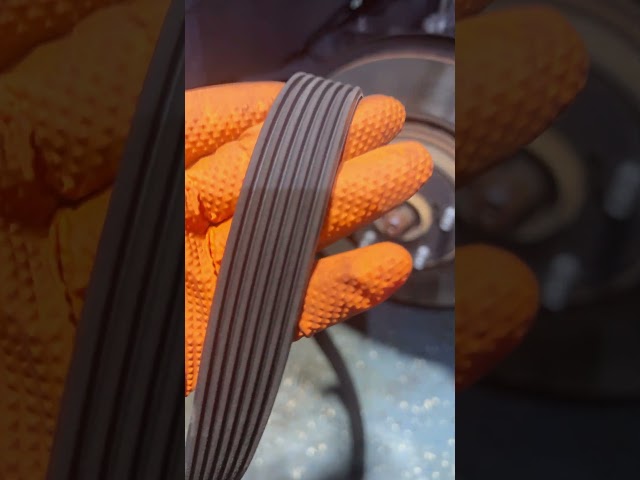 Dealership Recommends Serpentine Belt #automobile #vbelt #mechanic #maintenance #toyota