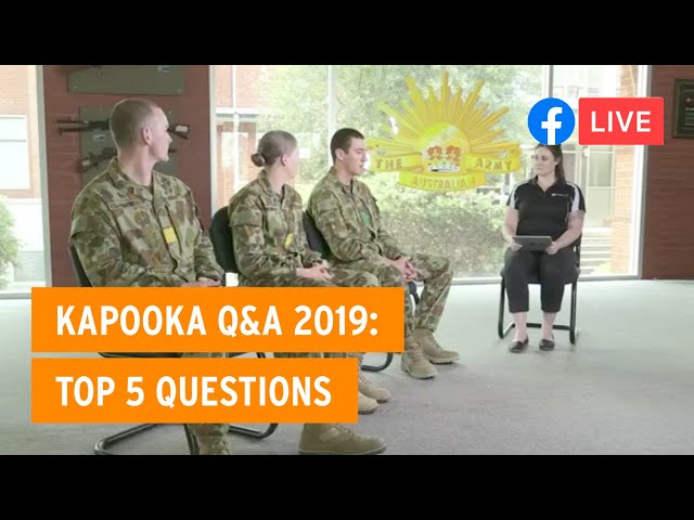 Kapooka Q&A 2019: Top 5 Questions