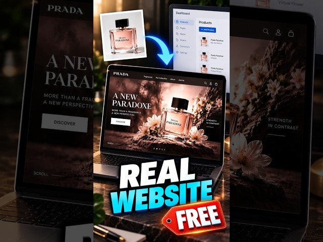 Build a REAL Website With Google AI Studio — No Code