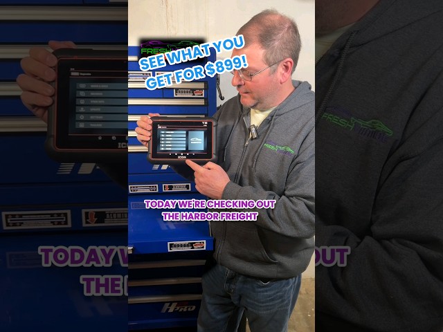 See What You Get for $899! 😮 BRAND NEW Harbor Freight Icon T8 Pro Scan Tool #harborfreighttools #fyp