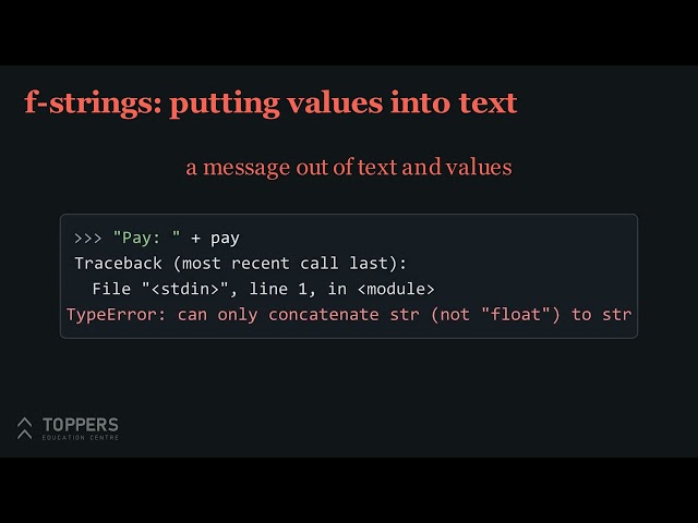 08. Strings | Python Programming