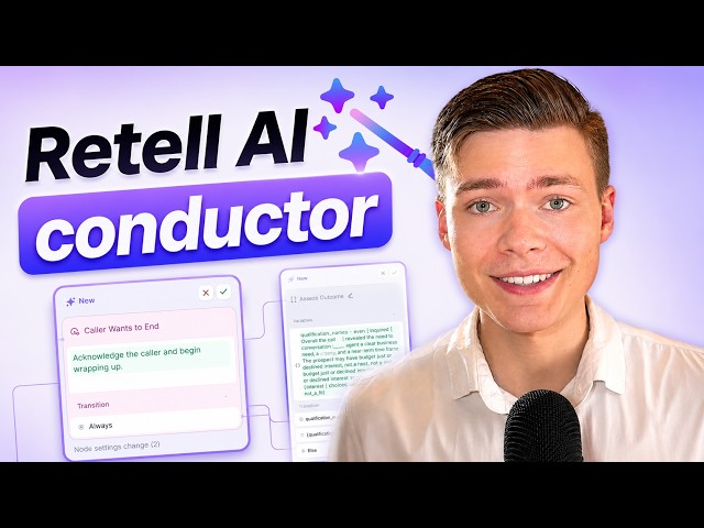 Retell AI Conductor Full Guide: Build Voice Agents 10x Faster