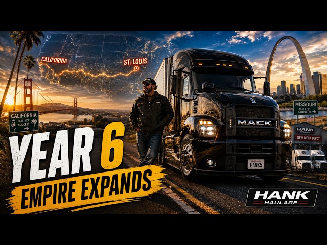 I Built 4 Trucking Depots Across America!