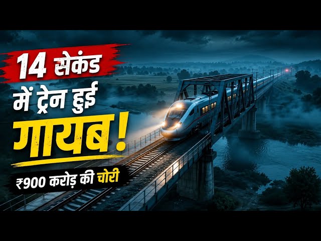 🚆 ₹9 Billion Vanished in 14 Seconds! 😱 | India’s Most Mysterious Ghost Train Heist #viral