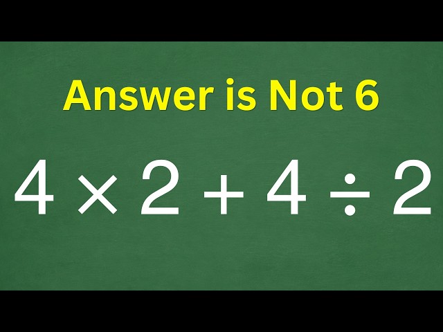 Less Than 5% of People Solve This Correctly!
