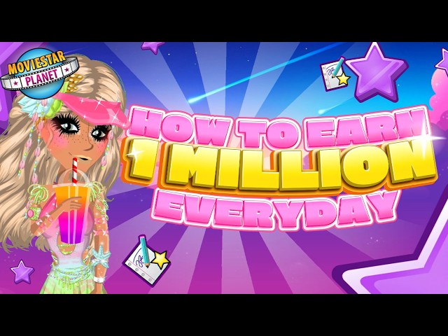 HOW TO EARN 1 MILLION FAME DAILY IN 2026? | MovieStarPlanet