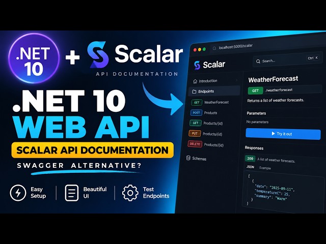 .NET 10 Web API + Scalar: Modern API Documentation