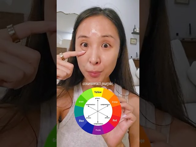 ✨ TIPS to even out dark under-eyes, redness + blemishes with these color correctors 🎨