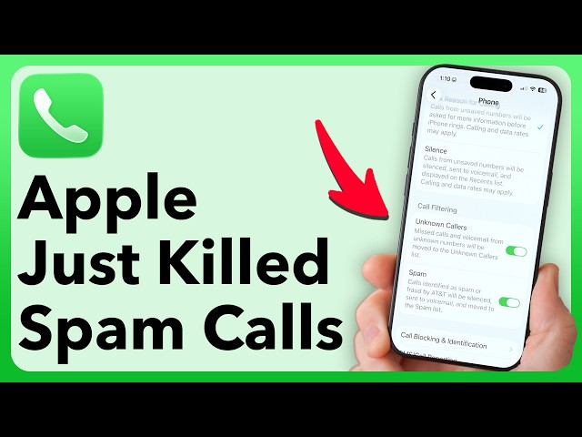 Apple Just Killed Spam Calls With This New iPhone Feature!
