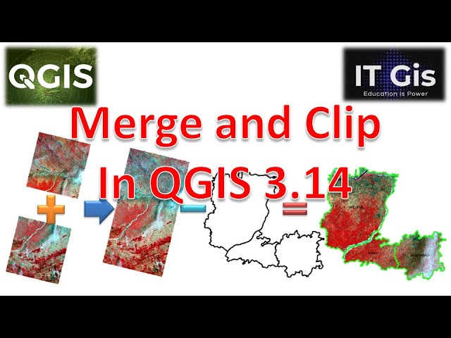 Merge and Clip in QGIS 3.14 || Subset in QGIS || IT GIS