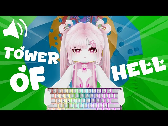 Roblox Tower of Hell but It's 1 HOUR of Keyboard ASMR (Creamy, Clicky, Clacky)