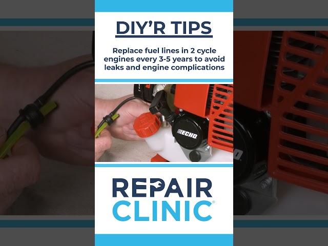 DIY'R TIPS - Replace fuel lines in 2 cycle engines to avoid engine complications