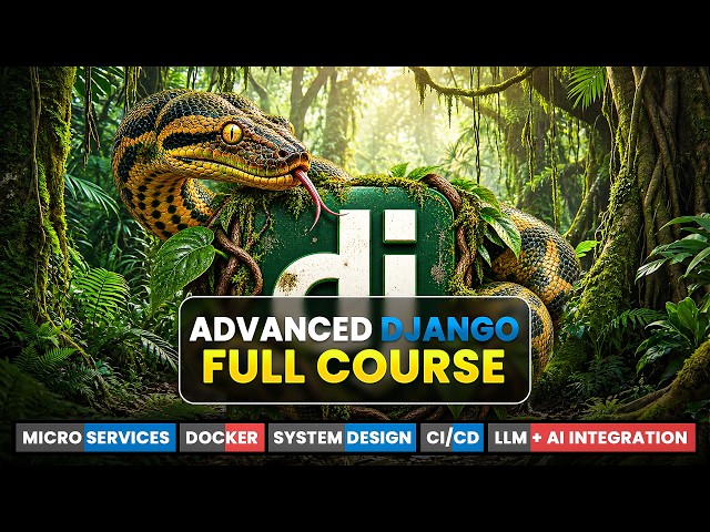 Advanced Django Full Course 2026 | Docker, APIs, System Design, Microservices & AI