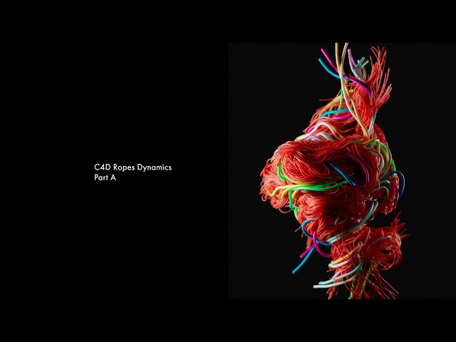 C4D Rope Dynamics Part A