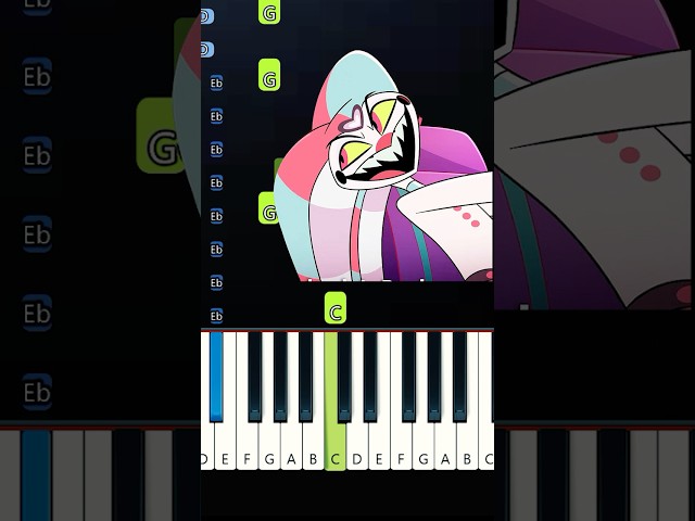 Nobody's Bay Bay · Helluva Boss (EASY Piano Tutorial)