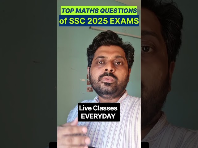 Daily maths classes in Tamil #ssccgl2026