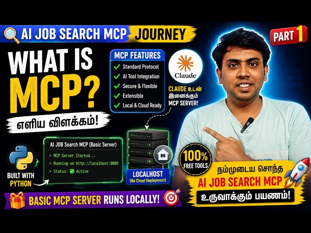 MCP Explained | Build Your Own AI Job Search MCP with Python | Part 1 #claude #mcp #devknot